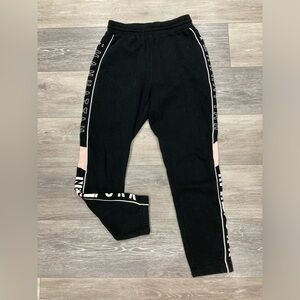 H&M New York Manhattan Black, Pink, and White  Sweatpants 14Y
